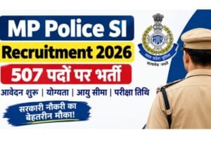 MP Police SI Recruitment 2026