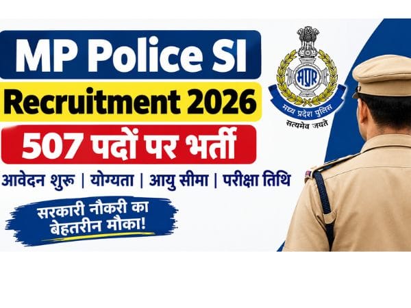 MP Police SI Recruitment 2026